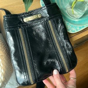 Michael Kors Crossbody bag - black patent leather